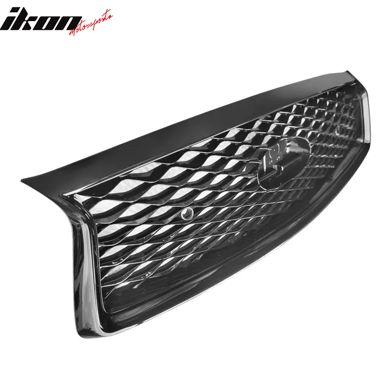 2018-2024 Infiniti Q50 Eau Rouge ER Style Gloss Black ront Grille