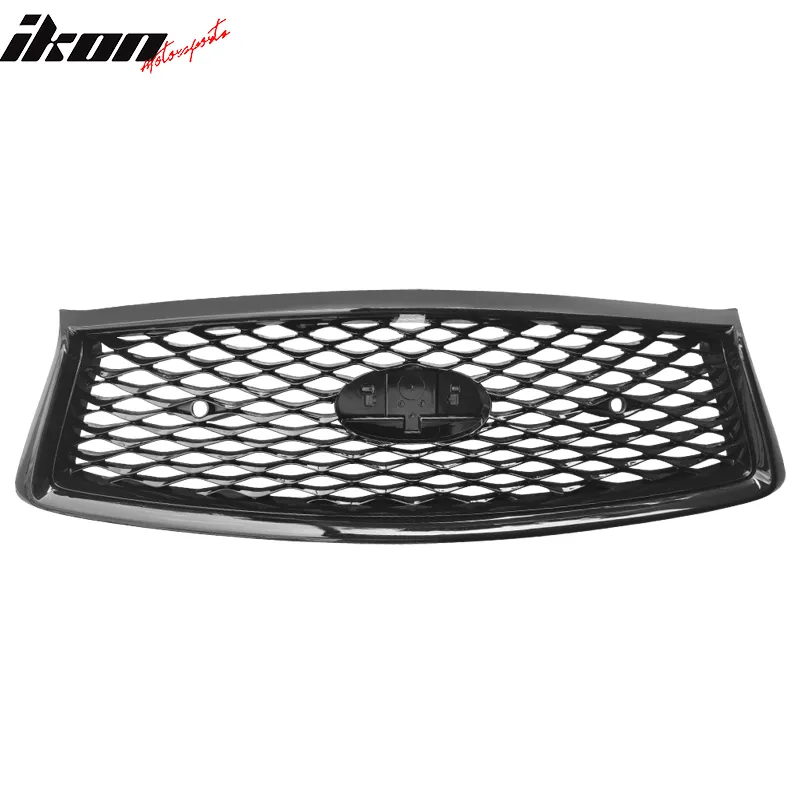 2018-2024 Infiniti Q50 Eau Rouge ER Style Gloss Black ront Grille