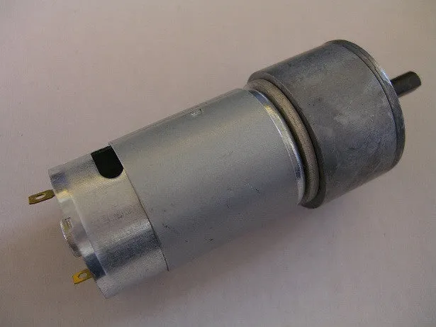 42MM Dia Gear DC Motor, 2-12vdc, 18:1 gear ratio