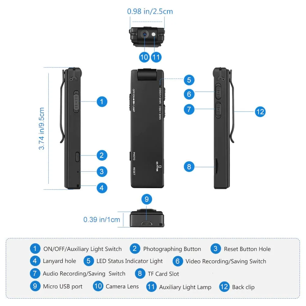 90-Degree Spin Camera to Capture Awesome Videos & Sound wherever you go!