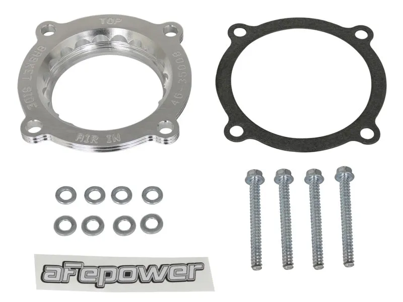 aFe Silver Bullet Throttle Body Spacer 2018  Jeep Wrangler (JL) V6 3.6L