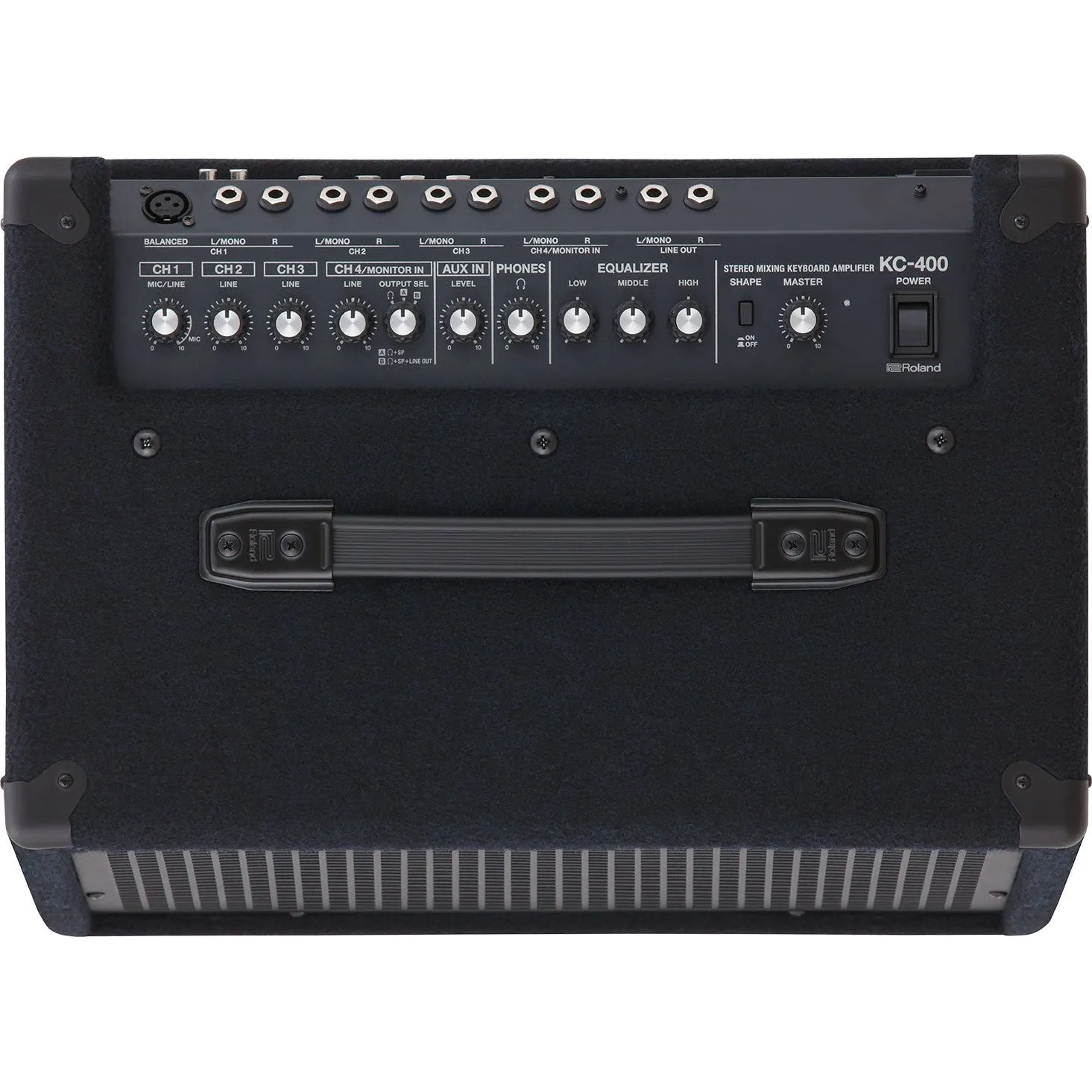 Amplifier Roland KC-400 Stereo Mixing Keyboard Amplifier, Combo 150W