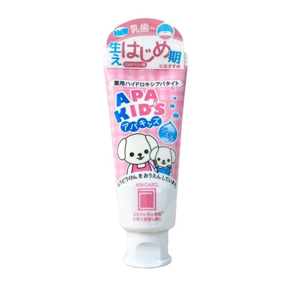 Apagard Apakid's Kids Toothpaste Strawberry Flavor 60g