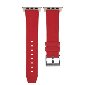 Apple Band ULTRA - Shark Skin Rubber - Red