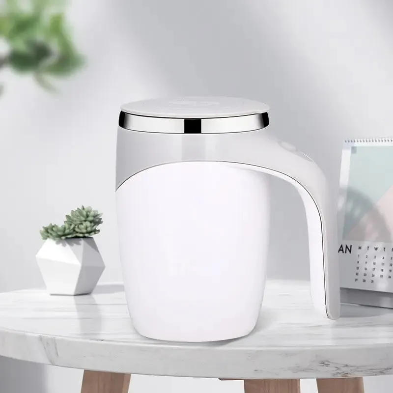 Automatic Stirring Stainless Steel Mug