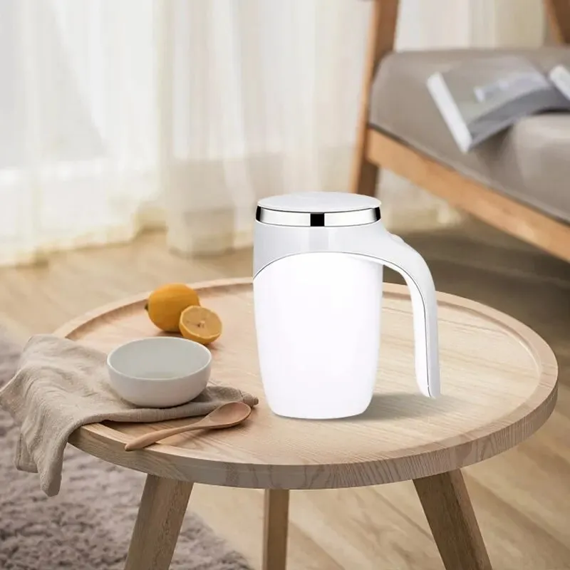 Automatic Stirring Stainless Steel Mug