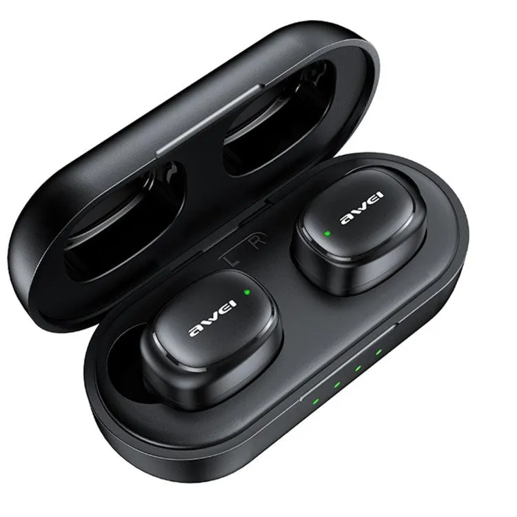 Awei T13Pro Bluetooth V5.3 Ultra-Low Power Wireless Earbuds for Sports