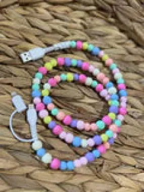 Beaded Phone Chargers