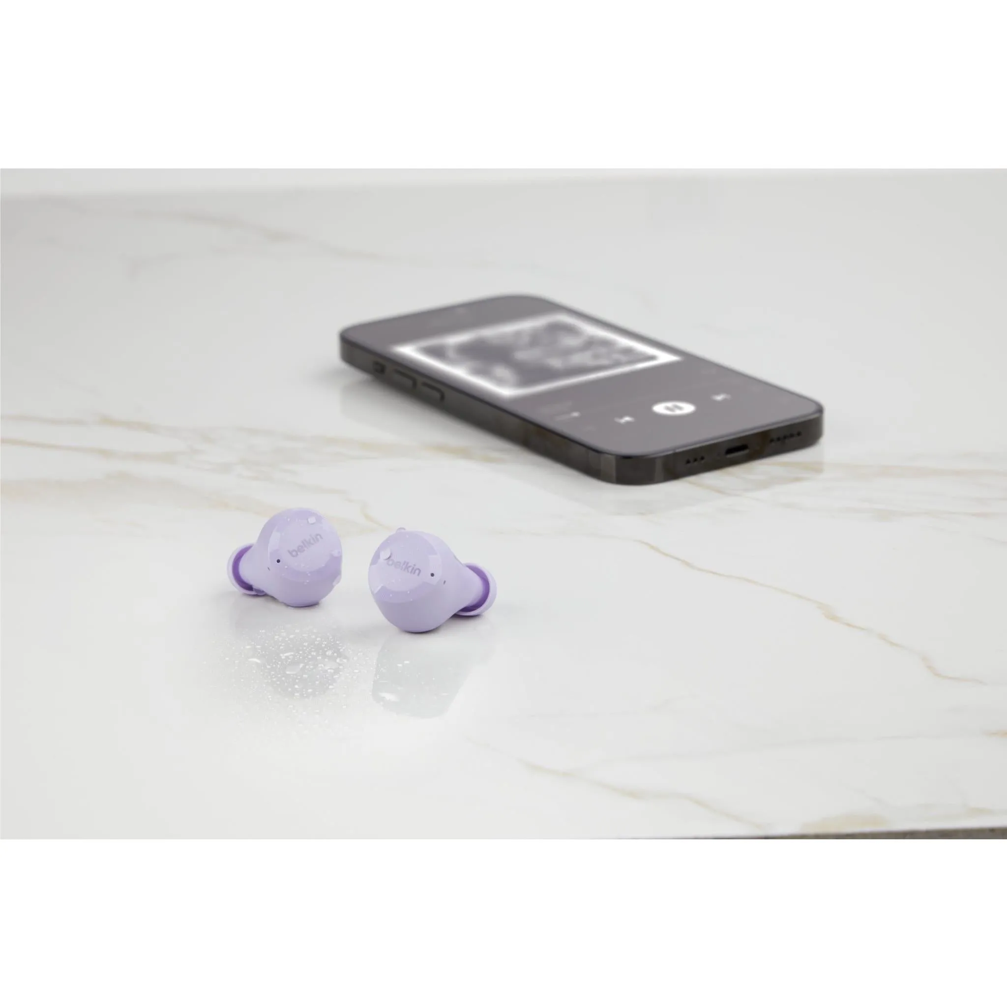 Belkin SoundForm Bolt 2 True Wireless In-Ear Headphones (Lavender)