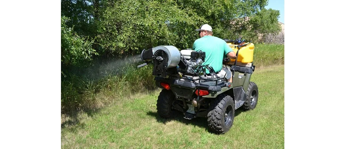 Bestway Ag 15 Gallon ATV Boss Mist Sprayer | 12V  3 GPM | 210-Degree Rotating Electric Fan