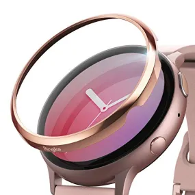 Bezel Styling Cover for Galaxy Watch Active 2 40mm (2019) - Glossy Rose gold (GW-A2-40-02) [Stainless Steel]