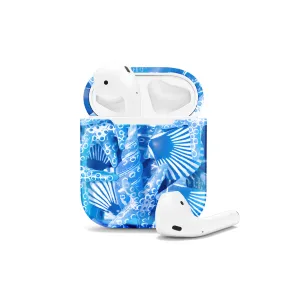 Blue Summer Abstract Sea Shell AirPods Case AirPods Pro AirPods Pro 2 AirPods 3 AirPods 2 Glossy 1184