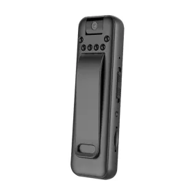 Body Camera with Night Vision and Rotating Lens for HD Video & Audio Recording