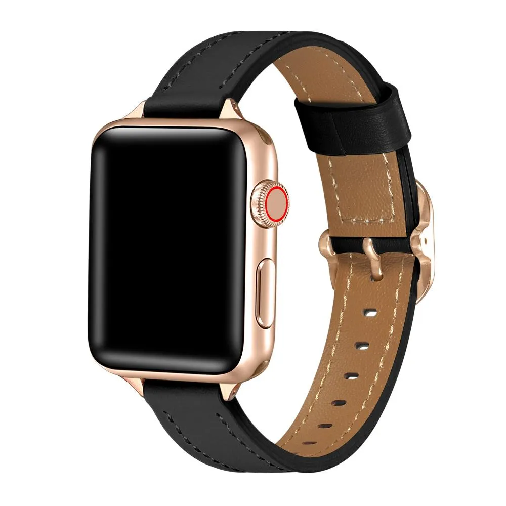 Carmen Skinny Leather Band for Apple Watch