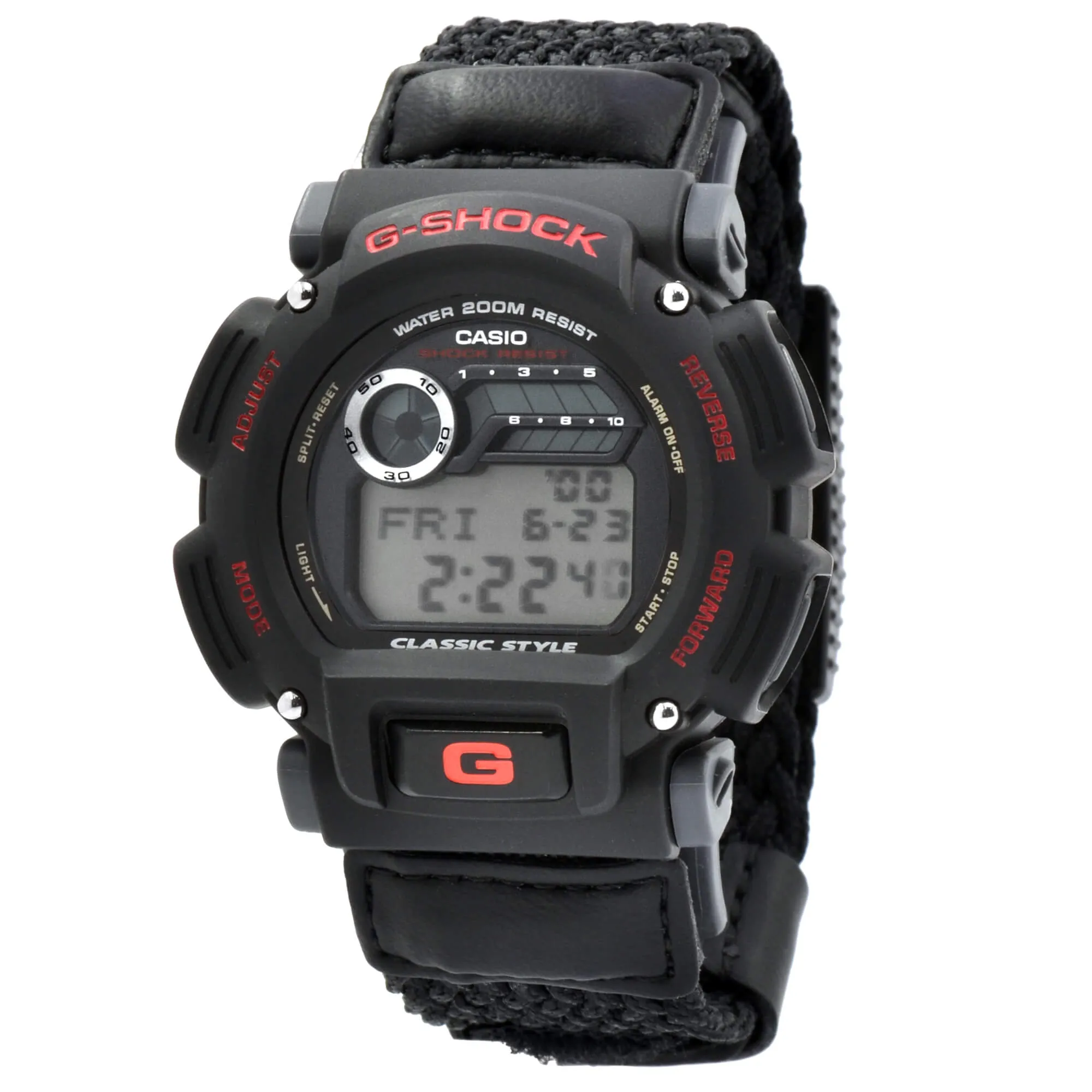 Casio Black Resin Case Black Band Watch | DW-9051B-1VC