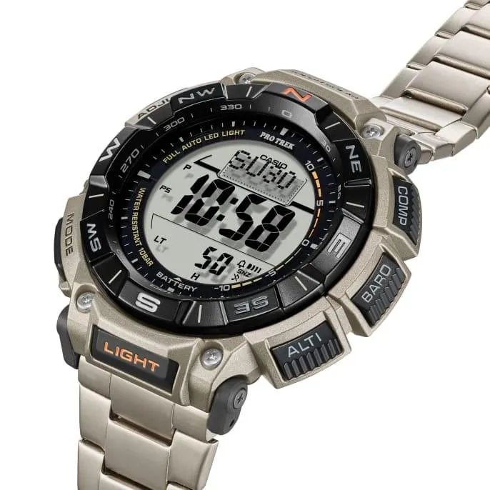 Casio Protrek Solar Powered Titanium Men's Watch PRG-340T-7