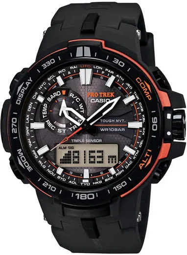 Casio Protrek Tough Solar Triple Sensor Atomic Men's Watch PRW-6000Y-1A