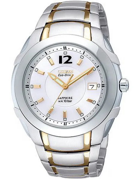 Citizen Eco Drive Sapphire Stainless Steel Men's Watch BM6341-66A