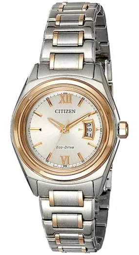 Citizen Eco-Drive Stainless Steel Ladies Watch FE1054-51A