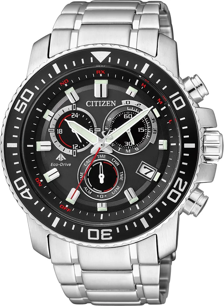 Citizen Promaster Eco-Drive Stainless Steel Men's Watch AS8010-54E