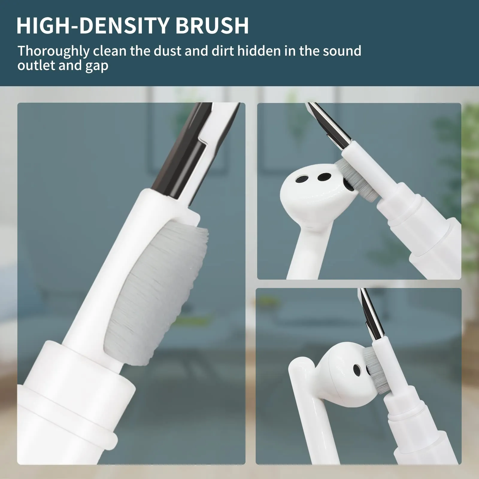 Cleaner Kit for Earbuds - Portable Reusable Cleaning Pen