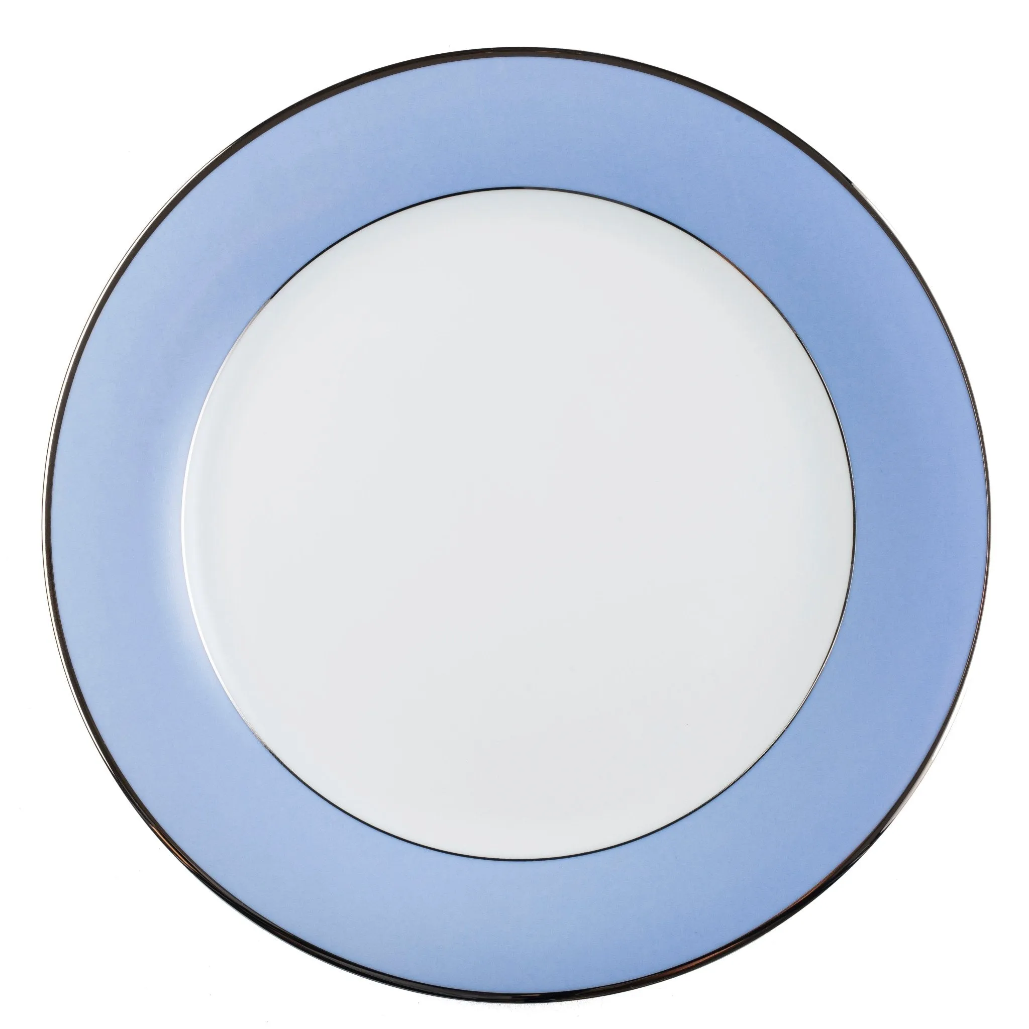 ColorSheen Light Blue Charger - Platinum