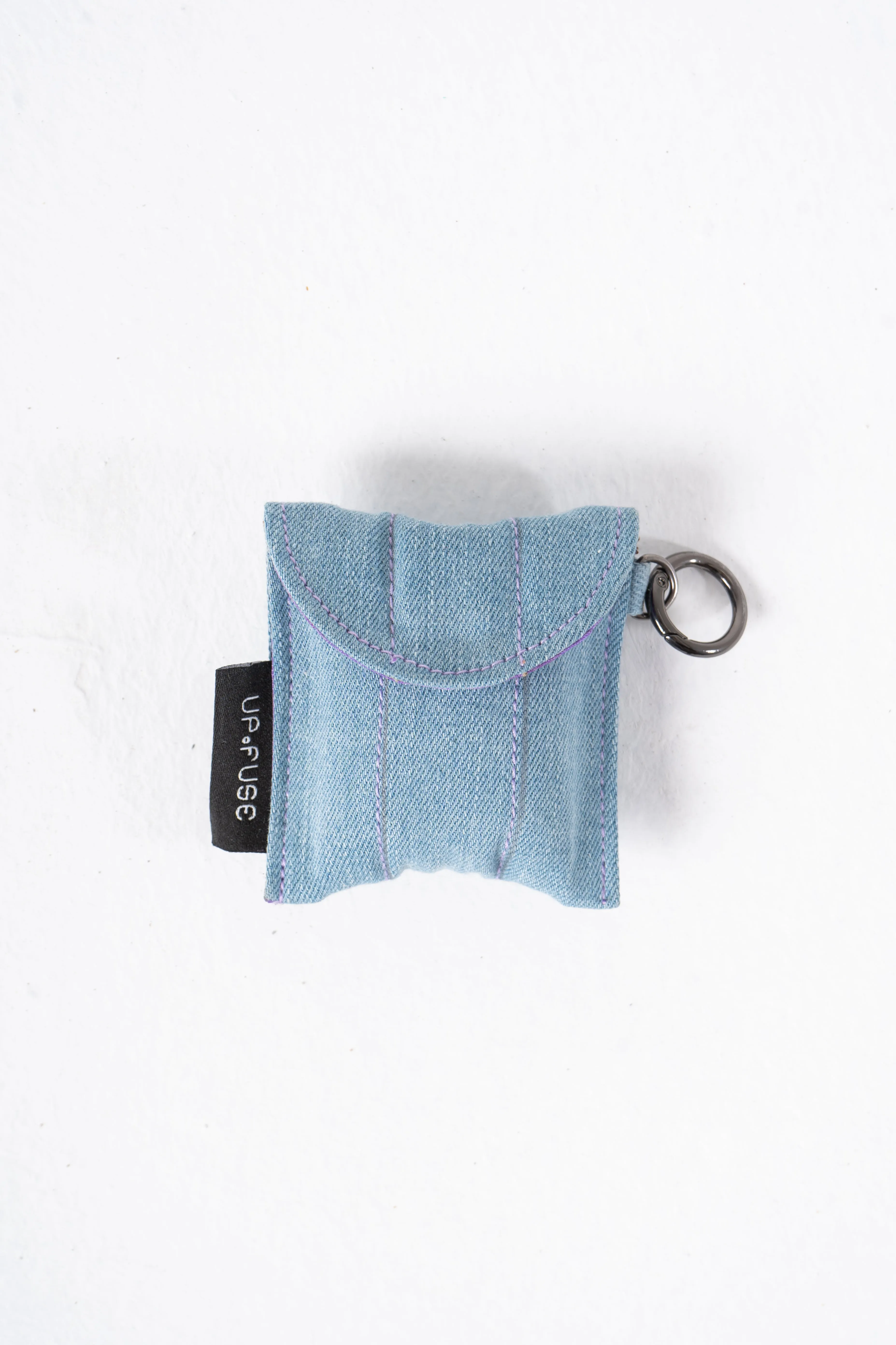 Denim Affair AirPod Case in Ice Blue