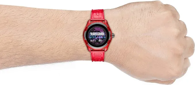 Diesel Red Fadelite Unisex Smartwatch DZT2019