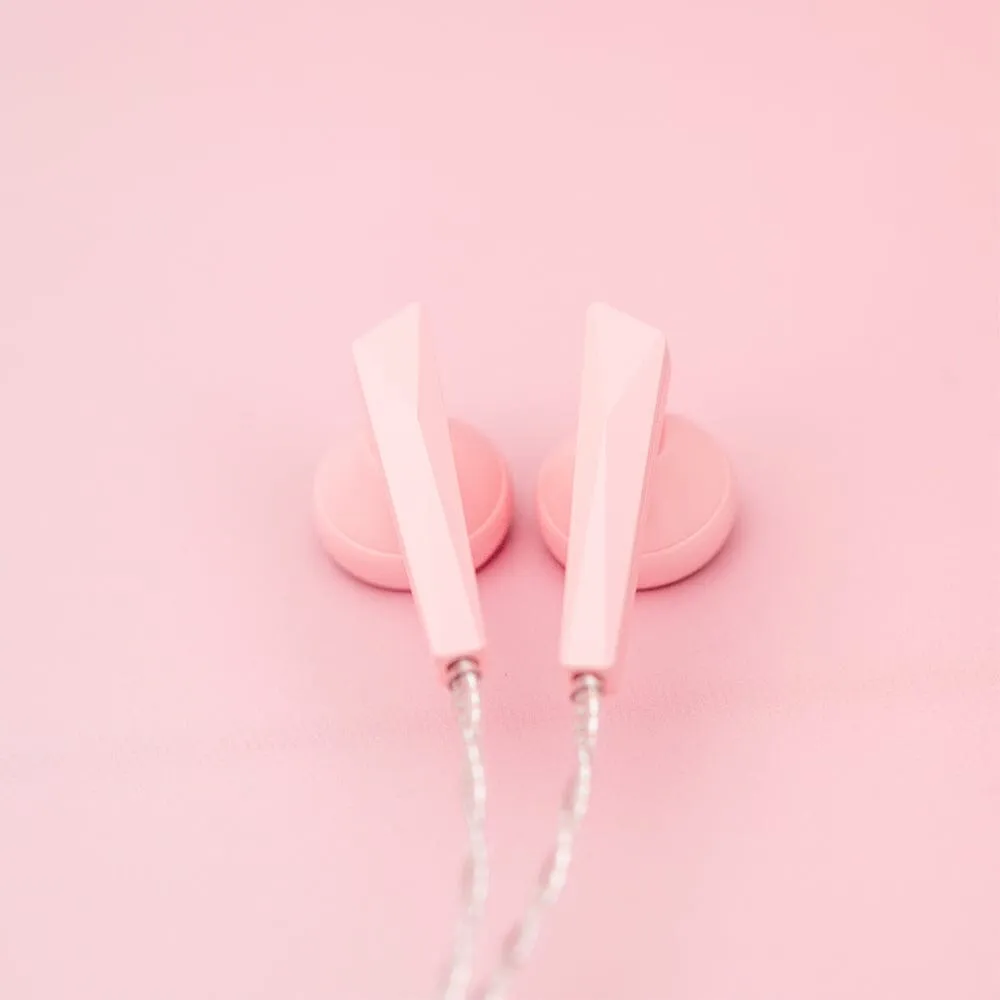 DUNU Alpha 3 Cherry Blossom Pink Limited Edition 14.2mm Dynamic Driver Earbuds