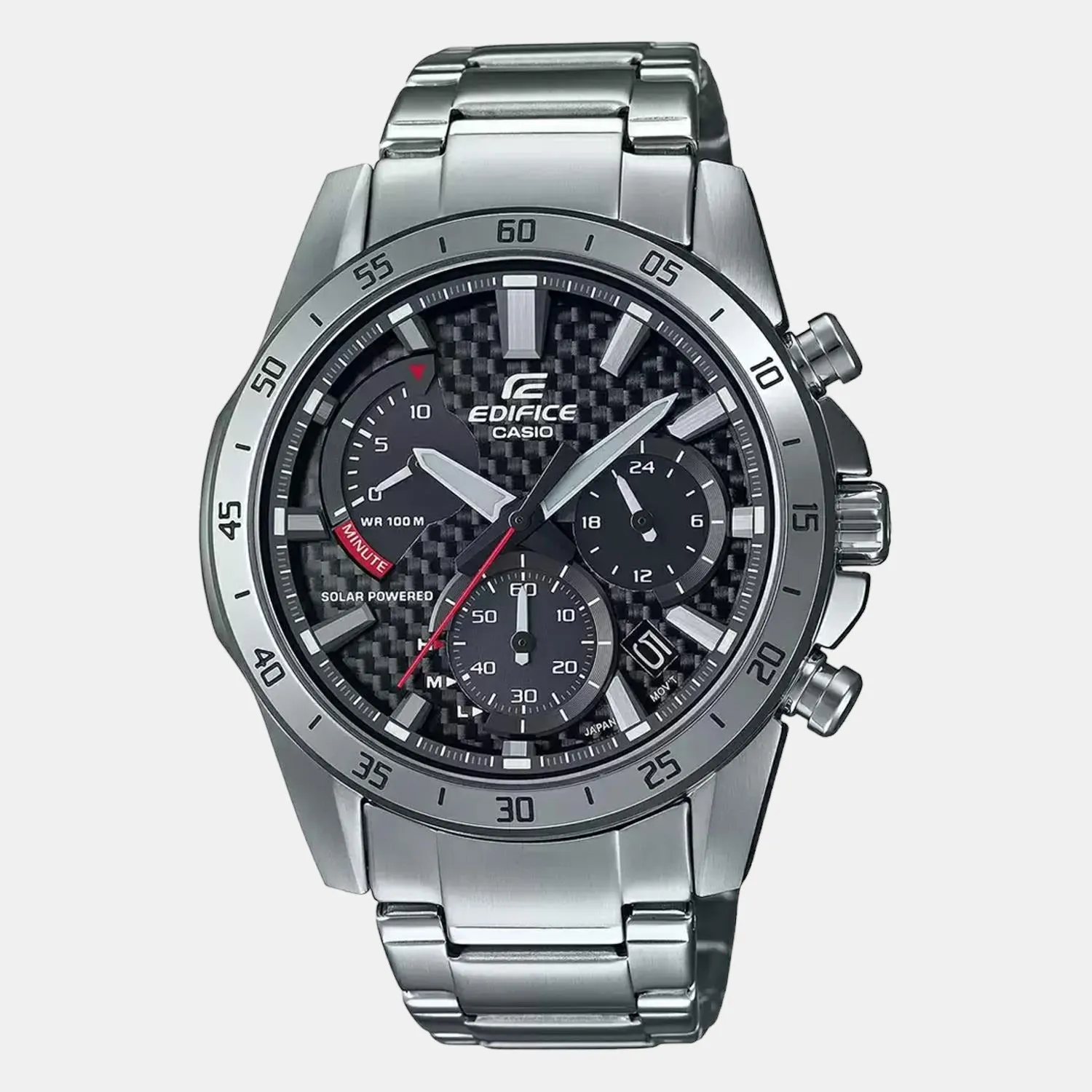 Edifice Men's Stainless Steel Chronograph Watch EX532 - EQS-930D-1AVUDF