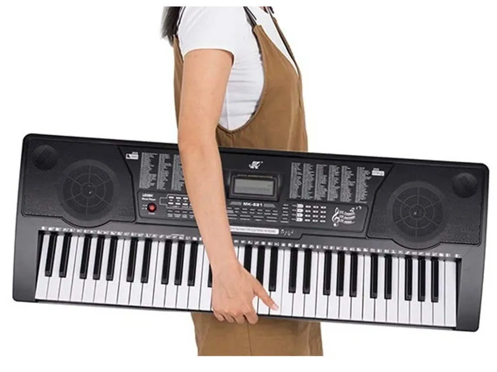 Electric Keyboard Piano with X Stand