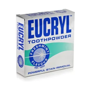 Eucryl Toothpowder Fresh Mint Powerful Stain Removal 50g