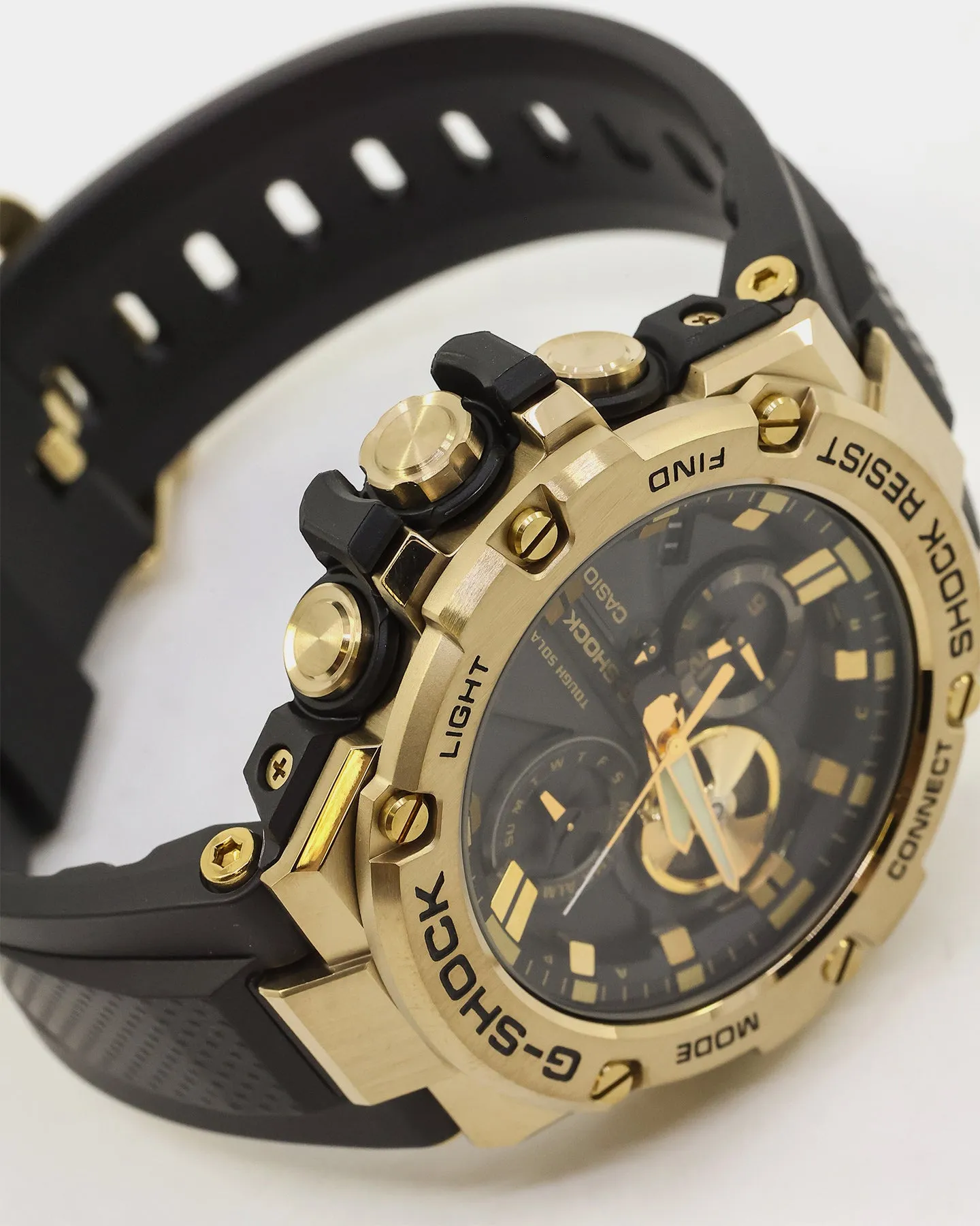 G Shock GST-B100GB-1A9 Stay Gold Watch Gold/Black