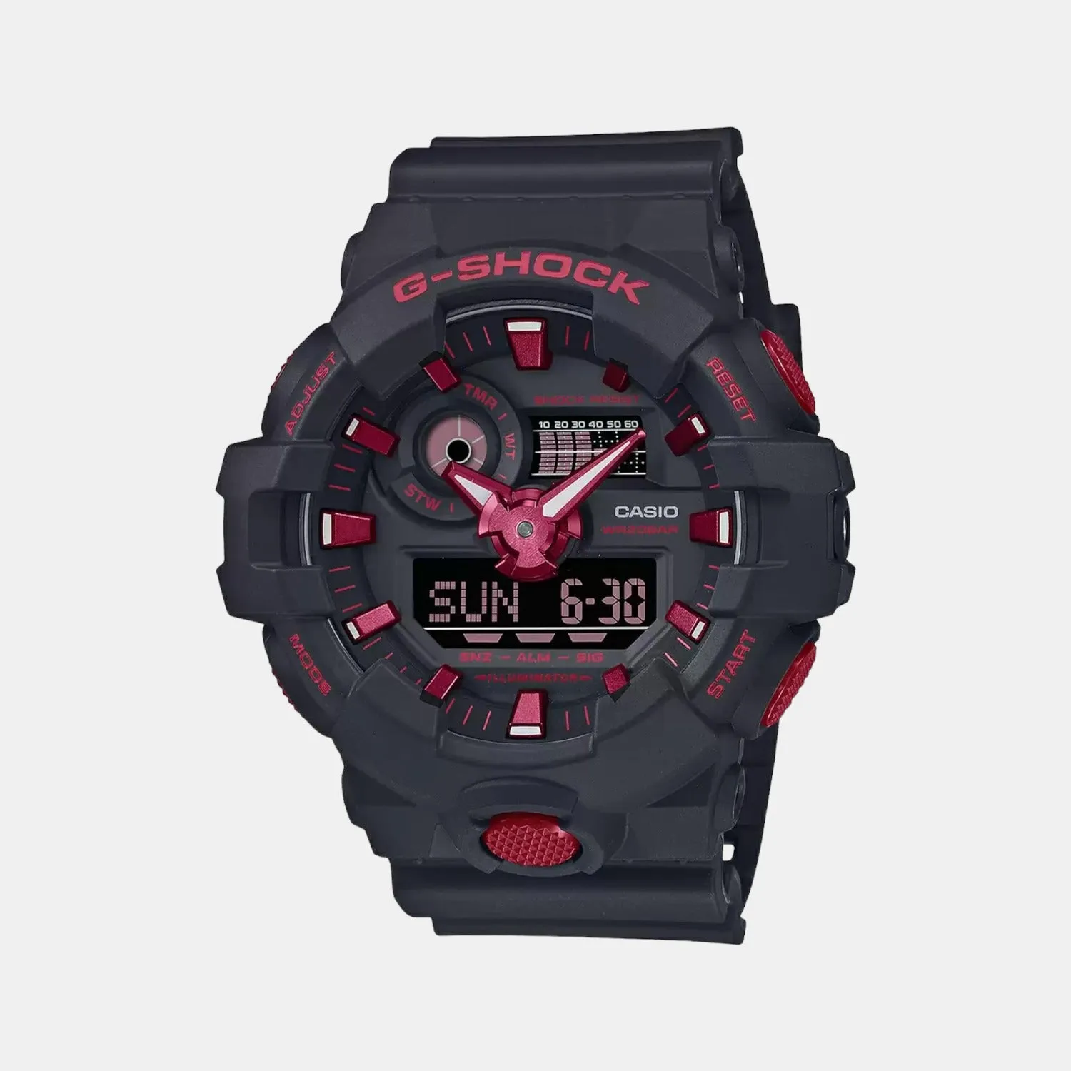 G-Shock Men's Analog Resin Watch G1308 - GA-700BNR-1ADR