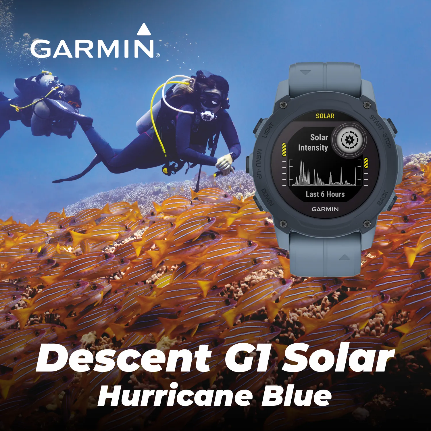 Garmin Descent G1 Rugged Dive Computer, Multiple Dive Modes