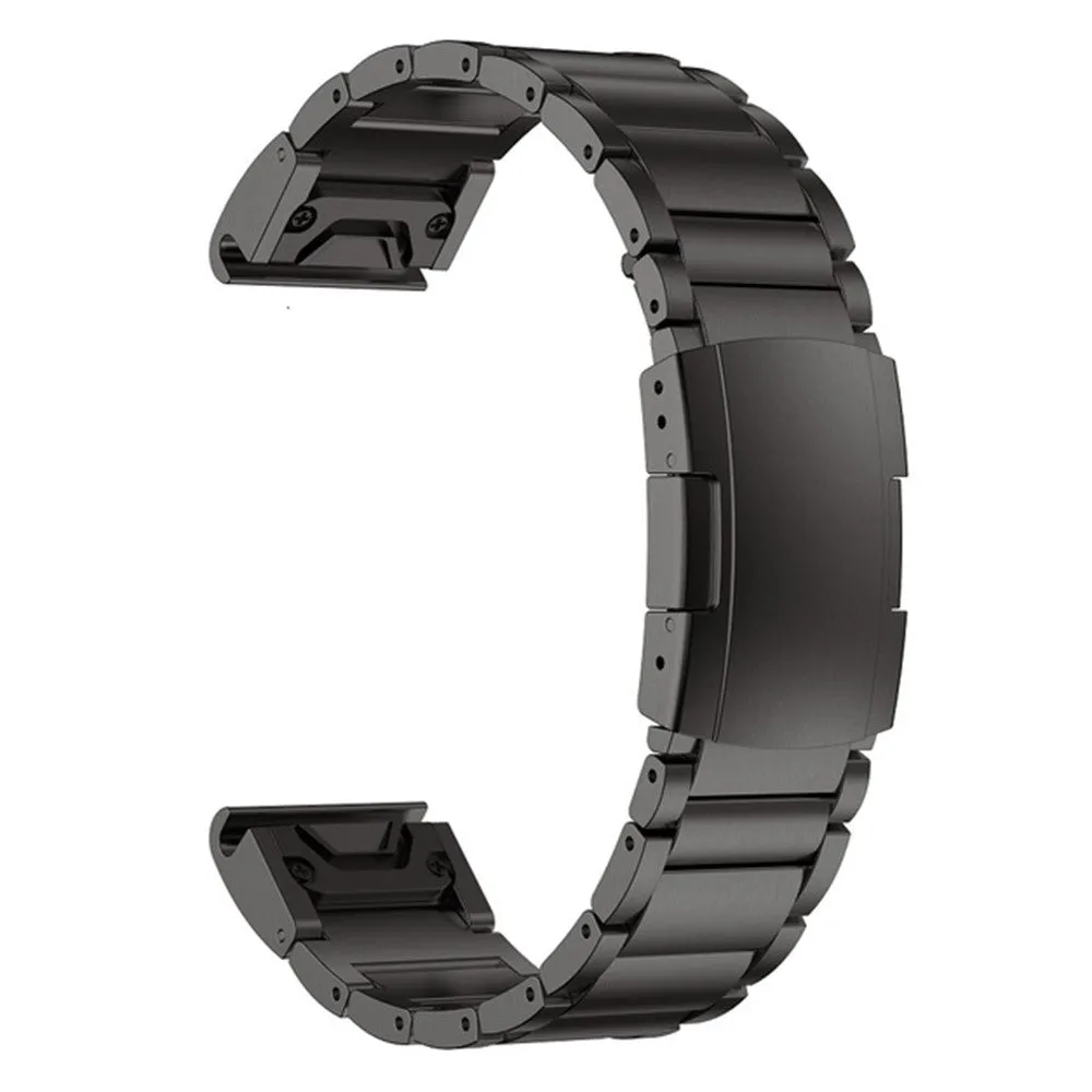 Garmin Descent MK2i stainless steel sports bracelet with 26mm quick release (170-215 mm) - Black