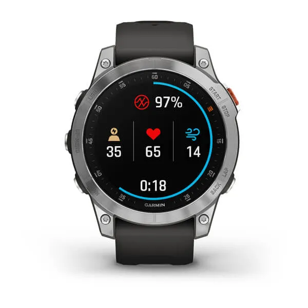 Garmin Epix Gen 2 Premium Active Smartwatch Silver 010-02582-01