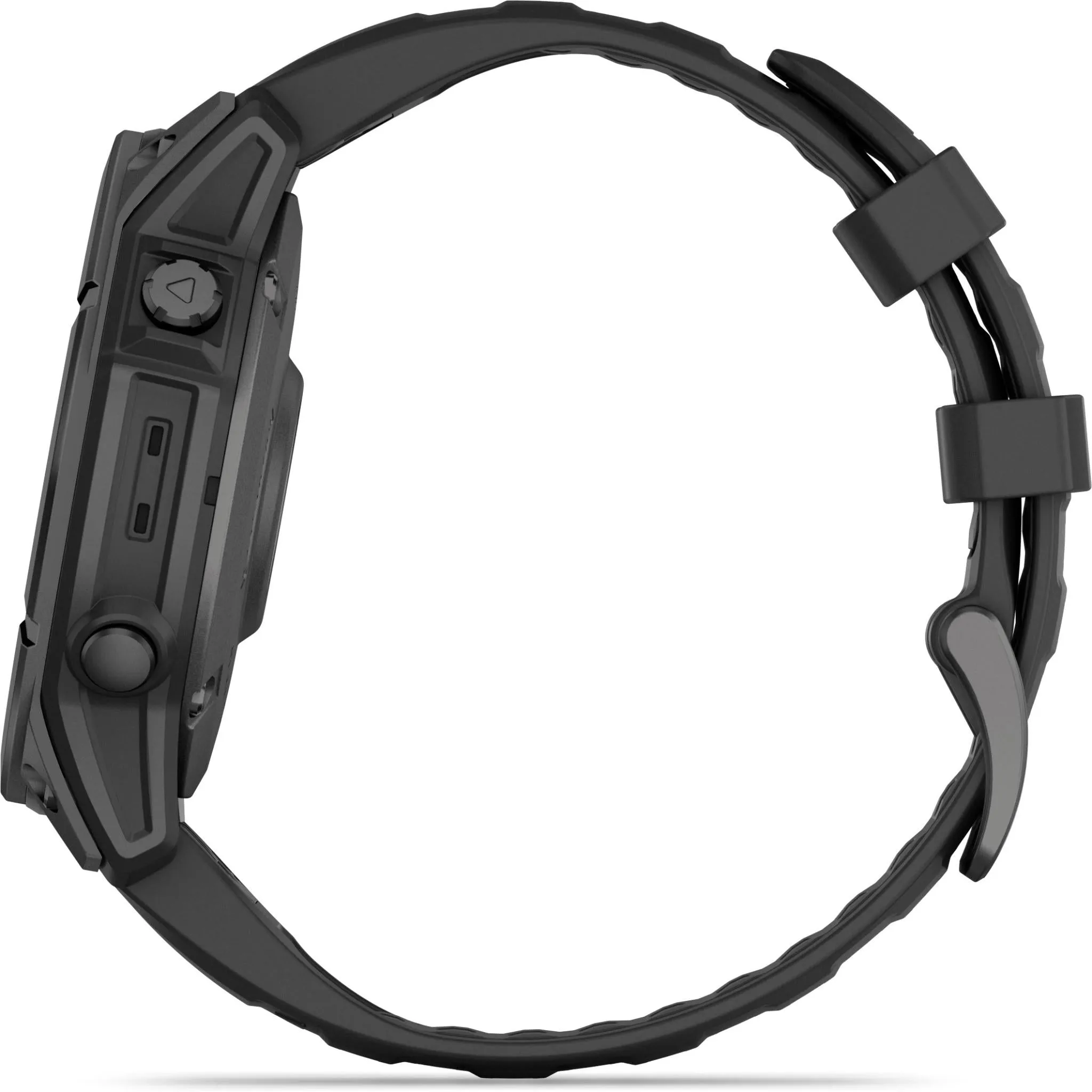 Garmin fenix® E 47mm Slate Grey Steel with Black Band