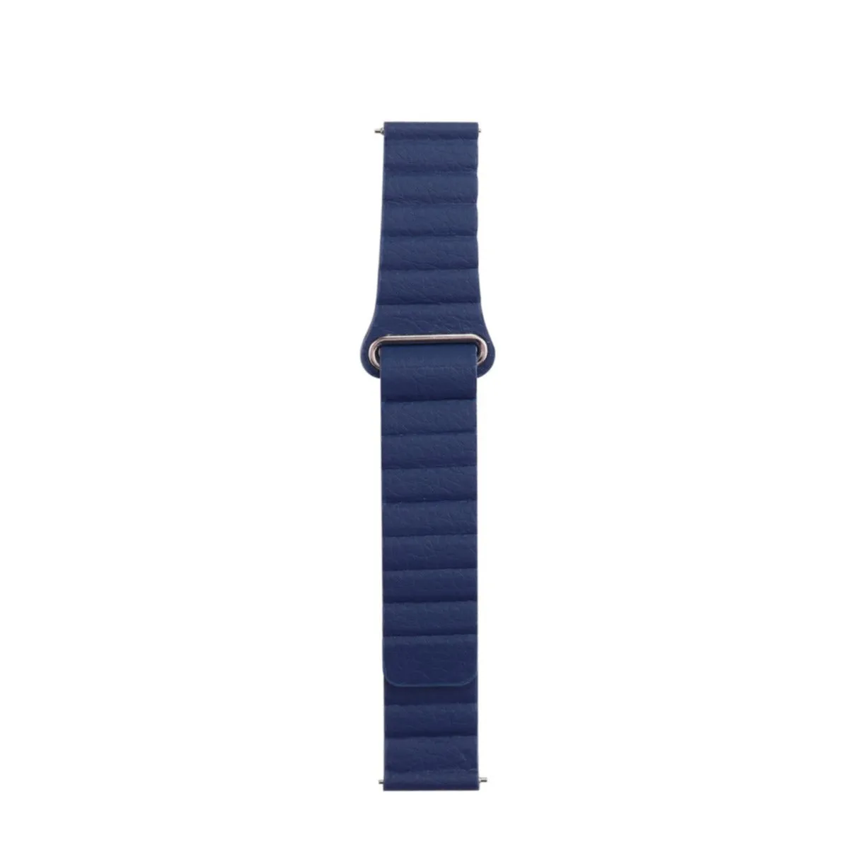 Garmin Vivoactive 4S replacement genuine leather strap with magnetic clasp (joint circumference: 150 - 200mm) - Blue