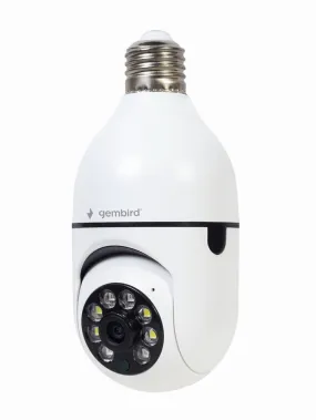 Gembird Tsl-Cam-Wrhd-01 Smart Rotating Wifi Camera, E27, 1080P