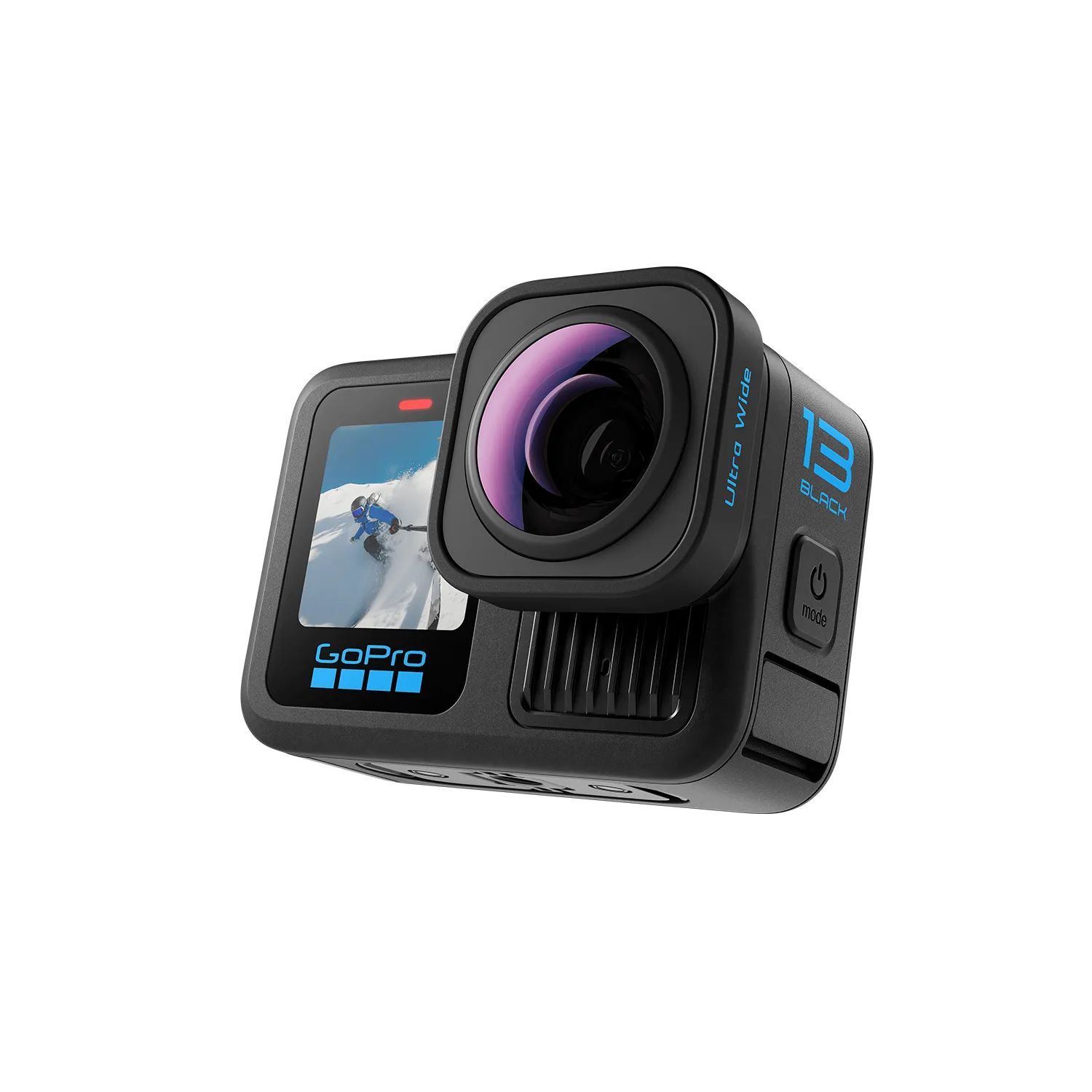 GoPro Ultra Wide Lens Mod | HB-Series | 177° Ultra Stabilized POV Lens for Hero 13 Black