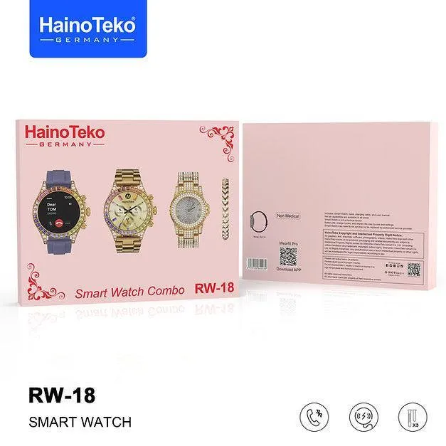 Haino Teko RW-18 Smartwatch 2 Watches Combo no