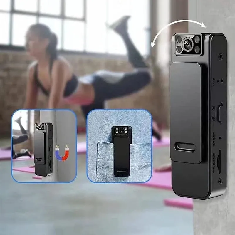 High-definition back clip camera with wifi function