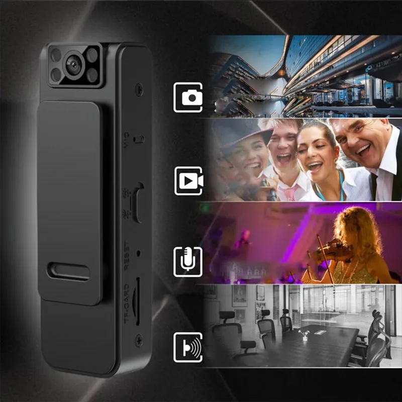 High-definition back clip camera with wifi function