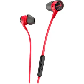 HyperX Cloud Earbuds II ( Red ) 3.5mm Wired Gaming Earbuds