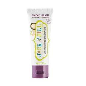 Jack N Jill  Toothpaste Raspberry Natural 50g   Toothpaste Blackcurrant Natural 50g