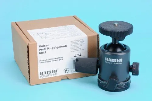 Kaiser Fototechnik 6012 Professional Ball-and-Socket Tripod Head