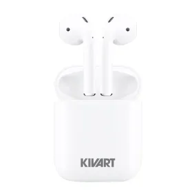 Kivart Rush | Affordable Wireless Earbuds | 18-hour Playtime in one Charge | Fast Charging | Dual Device Pairing | Best Fit for all Ear sizes | 10mm Drivers