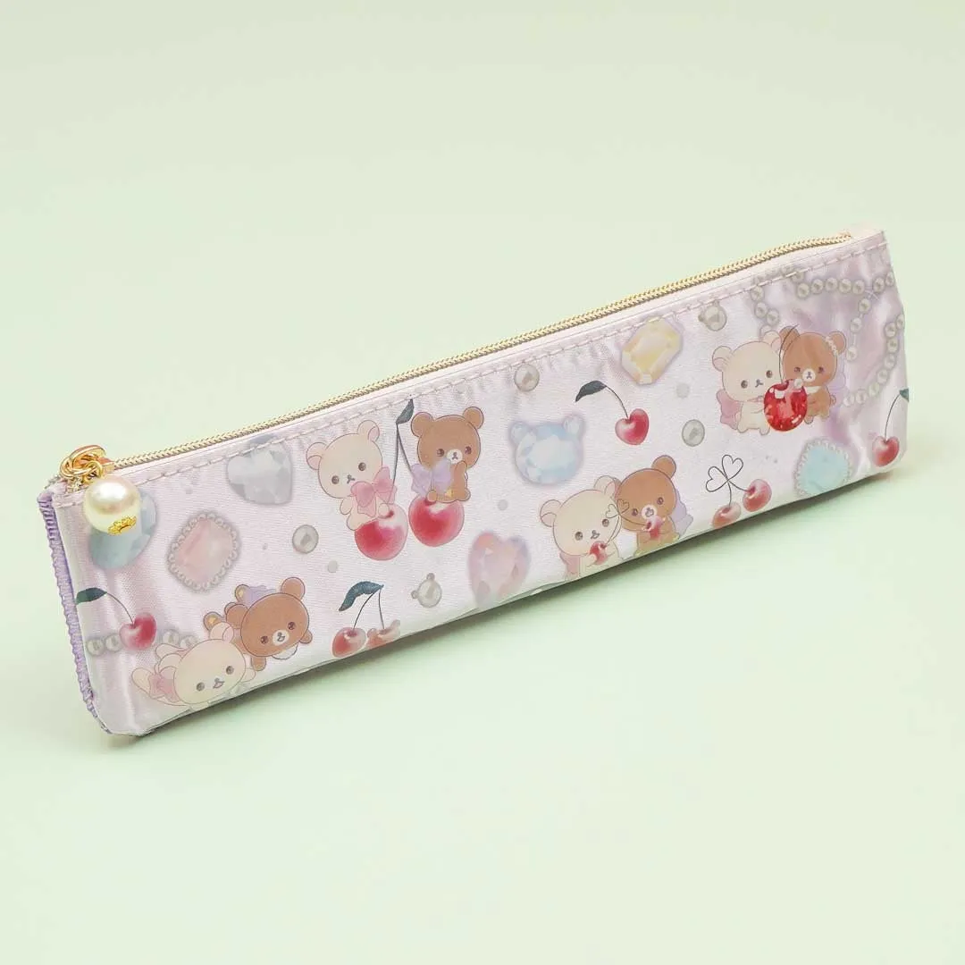 Korilakkuma & Chairoikoguma Jewel Cherry Toothbrush Pouch