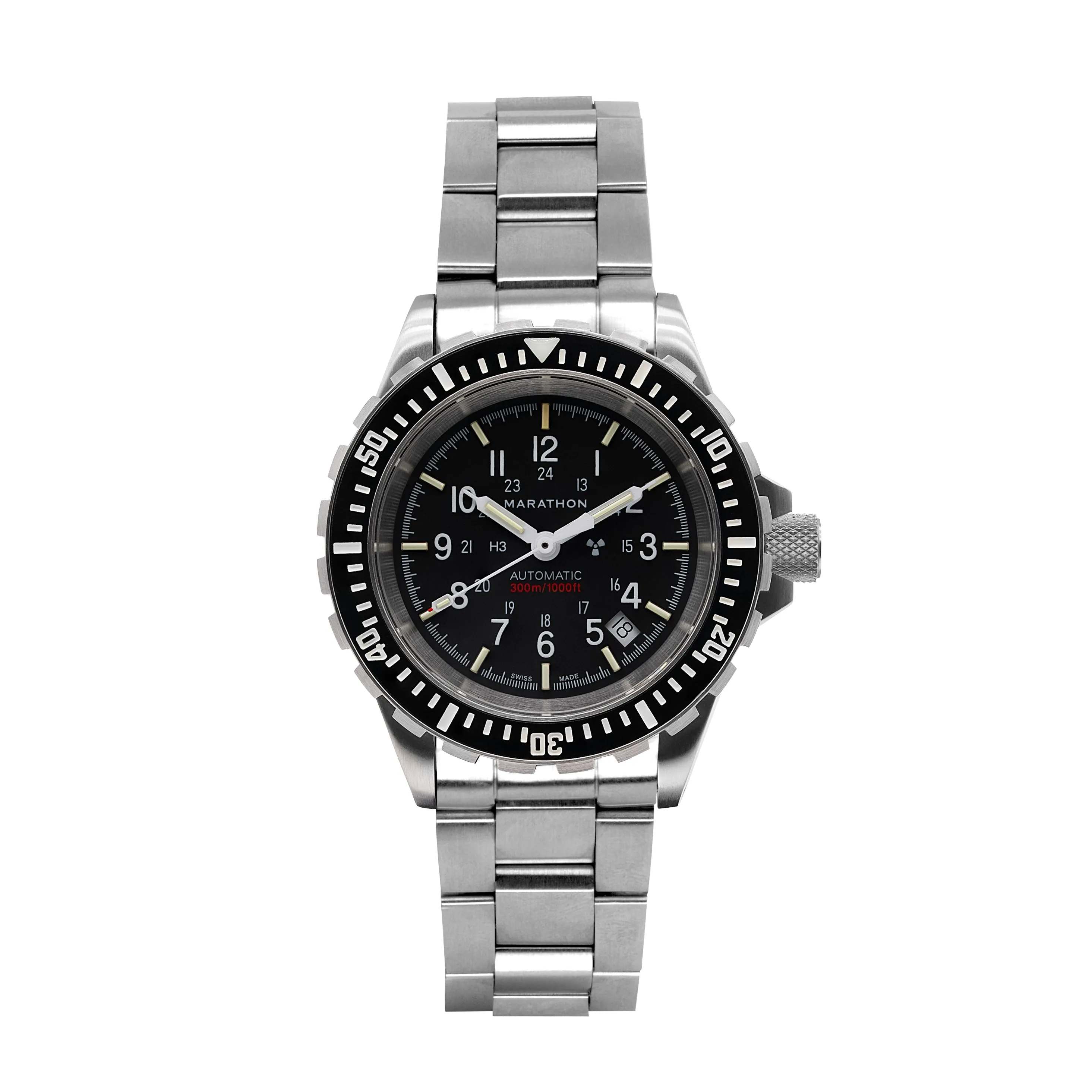 LARGE DIVER'S AUTOMATIC (GSAR) WITH STAINLESS STEEL BRACELET - 41MM